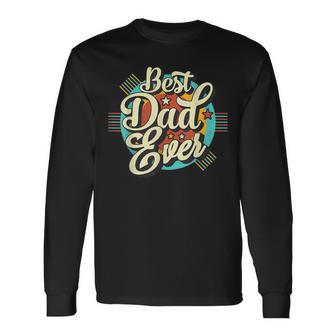 Herren Bester Papa Aller Zeiten Vatertag Papas Geburtstag Langarmshirts - Seseable