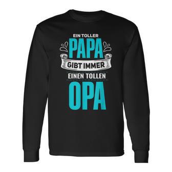 Herren Cooles Werdender Opa Spruch Für Papas Und Opas Langarmshirts - Seseable