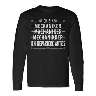 Herren Mechaniker Langarmshirts Ich Repariere Autos, Lustiges Schrauber-Design - Seseable