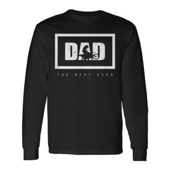 Herren Motocross Dad Das Beste Dirt Bike Aller Zeiten Langarmshirts - Seseable