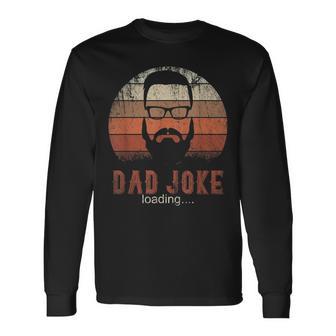 Herren Retro Hipster Papa Geschenk Zum Männertag Vater Witze Langarmshirts - Seseable