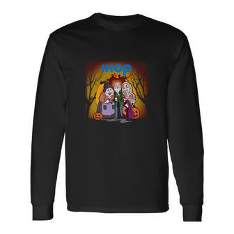 Hocus Pocus Sanderson Sisters Ihop Halloween Pumpkin Men Women Long Sleeve T-Shirt T-shirt Graphic Print - Thegiftio UK