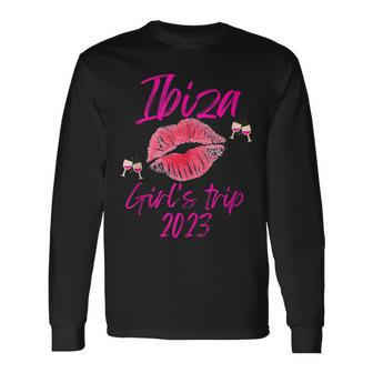 Ibiza Girls Trip 2023 Summer Travel Ibiza Party Long Sleeve T-Shirt T-Shirt | Mazezy