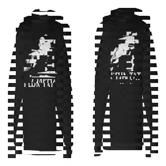Id Jump That Show Jumping Long Sleeve T-Shirt | Mazezy