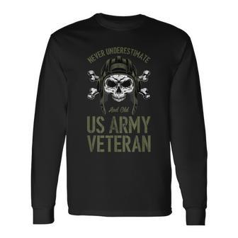 I’M A Veteran And My Oath Of Enlistment Veterans Day Gift Men Women Long Sleeve T-shirt Graphic Print Unisex - Seseable