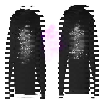 Invisible String Purple Pink Skies Eras Long Sleeve T-Shirt | Mazezy
