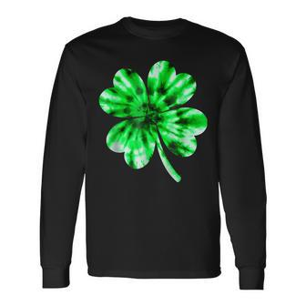 Irish Lucky Shamrock Green Clover St Patricks Day Patricks Long Sleeve T-Shirt - Thegiftio UK