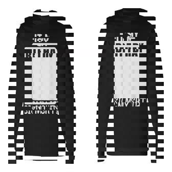 Its My Birthday Sign My Birthday Long Sleeve T-Shirt | Mazezy