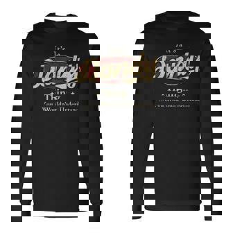 Its A Dandy Thing You Wouldnt Understand Personalized Name With Name Printed Dandy Long Sleeve T-Shirt - Seseable