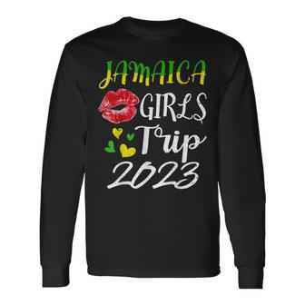 Jamaica Girls Trip 2023 V2 Long Sleeve T-Shirt T-Shirt | Mazezy CA