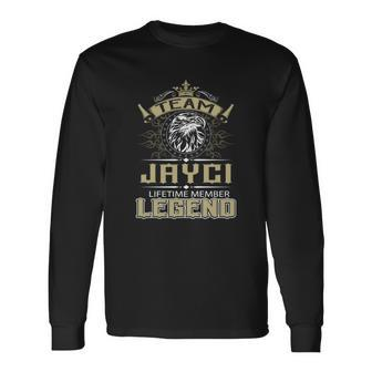 Jayci Name Jayci Eagle Lifetime Member L Long Sleeve T-Shirt - Seseable