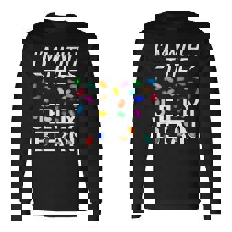 Im With The Jelly Bean Long Sleeve T-Shirt | Mazezy