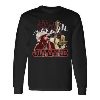 Jimmie Allen Music Long Sleeve T-Shirt | Mazezy