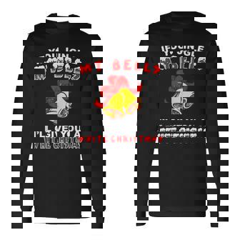 Jingle My Bells Funny Inappropriate Christmas Men Women Long Sleeve T-shirt Graphic Print Unisex | Seseable CA