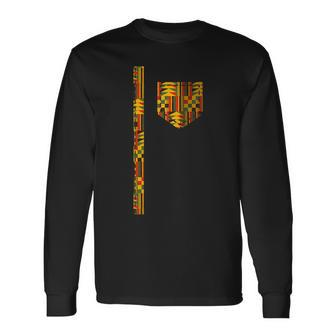 Junenth Fist Black History Month Prince Fathers Day Long Sleeve T-Shirt - Thegiftio UK