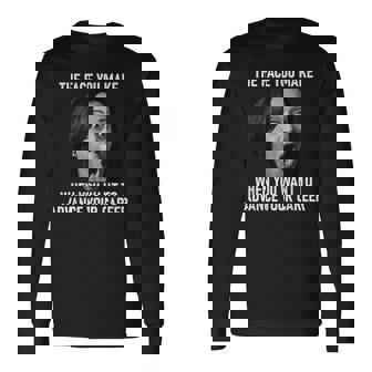 Kamala Harris Face You Make When You Advance Career Men Women Long Sleeve T-Shirt T-shirt Graphic Print - Thegiftio