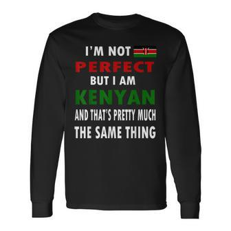 Kenyan Pride Kenya Culture Long Sleeve T-Shirt - Seseable