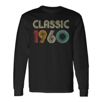 Klassisch 1960 Vintage 63 Geburtstag Geschenk Classic Langarmshirts - Seseable