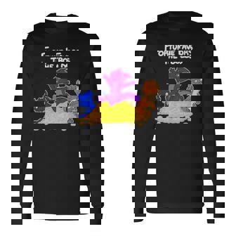 Kobold Fortune Favors The Bolds Long Sleeve T-Shirt | Mazezy