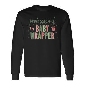 Labor And Delivery Nurse Christmas Obgyn Mother Baby Nurse Men Women Long Sleeve T-shirt Graphic Print Unisex - Seseable