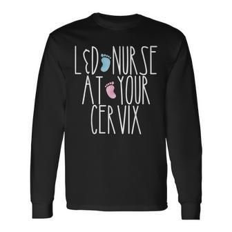 L&D Nurse Catch Babies Cute Labor And Delivery Baby Gifts Men Women Long Sleeve T-shirt Graphic Print Unisex - Seseable
