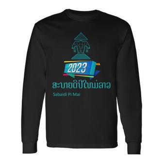 Laos New Year 2023 Long Sleeve T-Shirt | Mazezy