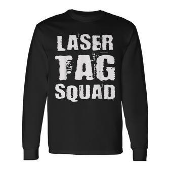 Laser Tag Squad Birthday Party Long Sleeve T-Shirt T-Shirt | Mazezy