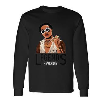 Legend Never Dies Rip Takeoff Rapper Rest In Peace Long Sleeve T-Shirt - Monsterry