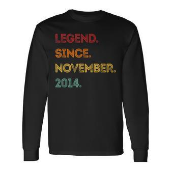 Legend Since November 2014 6 Geburtstag Geschenk 6 Jahre Langarmshirts - Seseable