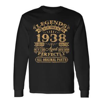 Legenden 1938 Geburtstag Langarmshirts, 85 Jahre Jubiläum Tee - Seseable