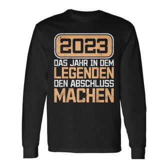 Legenden Machen Abschluss 2023 Master Abschluss Langarmshirts - Seseable