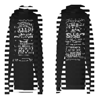 Legends Born In 1958 Vintage 65Th Birthday 65 Years Old Long Sleeve T-Shirt | Mazezy