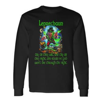 Leprechaun Horror Movie St Patricks Day Long Sleeve T-Shirt T-Shirt | Mazezy