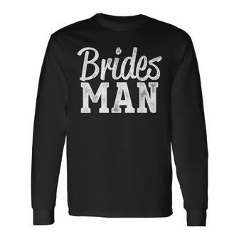 Lgbt Pride Gay Bachelor Party Bridesman Engagement Long Sleeve T-Shirt | Mazezy