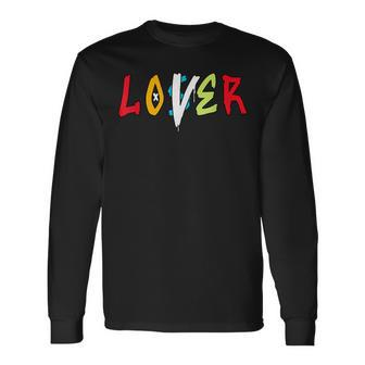 Loser Lover Drip Fruity Pebbles Dunk Low Matching Long Sleeve T-Shirt T-Shirt | Mazezy