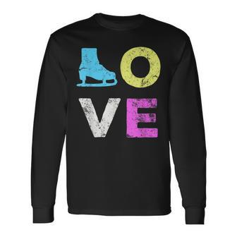 Love Skate Team Fan Long Sleeve T-Shirt - Seseable