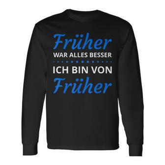 Lustige Sprüche Eltern Oma Opa Rentnerin Rentner Geschenk Langarmshirts - Seseable