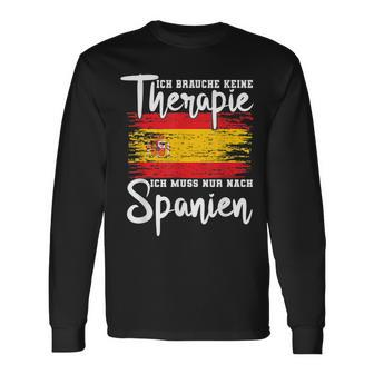 Lustiges Spanien Geschenk Für Spanier Spanien Langarmshirts - Seseable