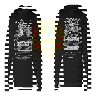 Made In 1979 42Nd Birthday Cassette Tape Vintage Long Sleeve T-Shirt | Mazezy