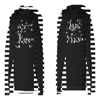 Maid Of Honor Wedding Bridesmaid Bridal Shower Long Sleeve T-Shirt T-Shirt | Mazezy