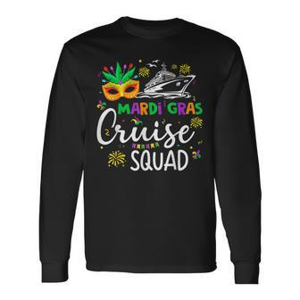 Mardi Gras Cruise Squad 2023 Matching Group Vacation V10 Long Sleeve T-Shirt - Seseable
