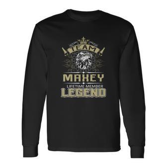 Maxey Name Maxey Eagle Lifetime Member L Long Sleeve T-Shirt - Seseable