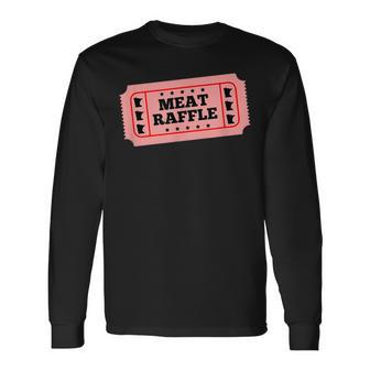 Meat Raffle Ticket Minnesota Long Sleeve T-Shirt T-Shirt | Mazezy