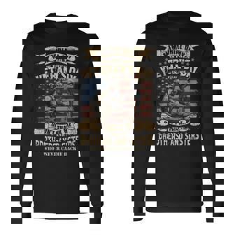 Memorial Day Is For Them Veteran’S Day Is For Me Don’T Thank Me Thank My Brothers And Sisters Who Never Came Back ‌ Long Sleeve T-Shirt - Seseable