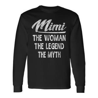 Mimi The Woman Legend Myth Idea Long Sleeve T-Shirt - Seseable