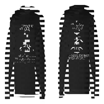 Moms Fidget Spinner Wine Bottle Opener Long Sleeve T-Shirt - Monsterry