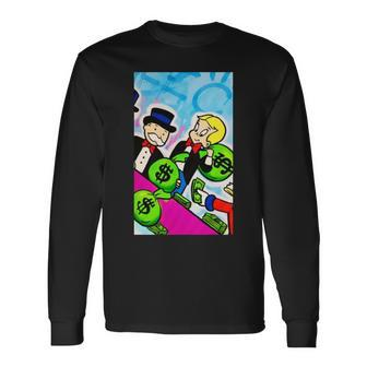 Monopoly Best Players Boardgame Long Sleeve T-Shirt | Mazezy