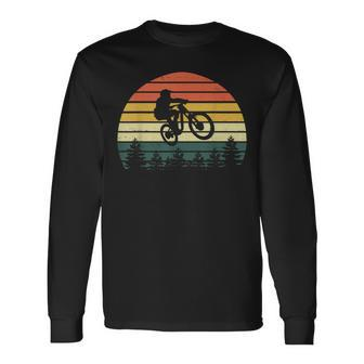 Mountain Bike Trikot Mountainbike Mtb Vintage Geschenk Langarmshirts - Seseable