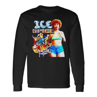 Munch Ice Spice Long Sleeve T-Shirt T-Shirt | Mazezy