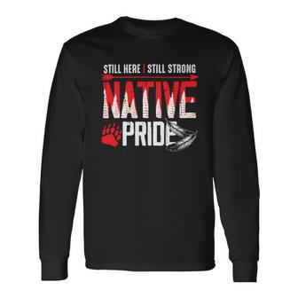 Naa-Qkv-10 Heritage Indigenous Pride Native Long Sleeve T-Shirt - Monsterry DE
